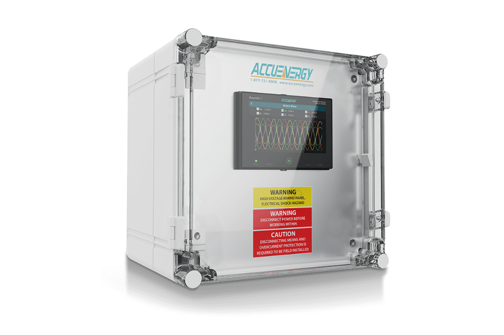 Accuenergy Debuts UL 508A Compliant AcuPanel 9108X Power Quality Control Panel 90