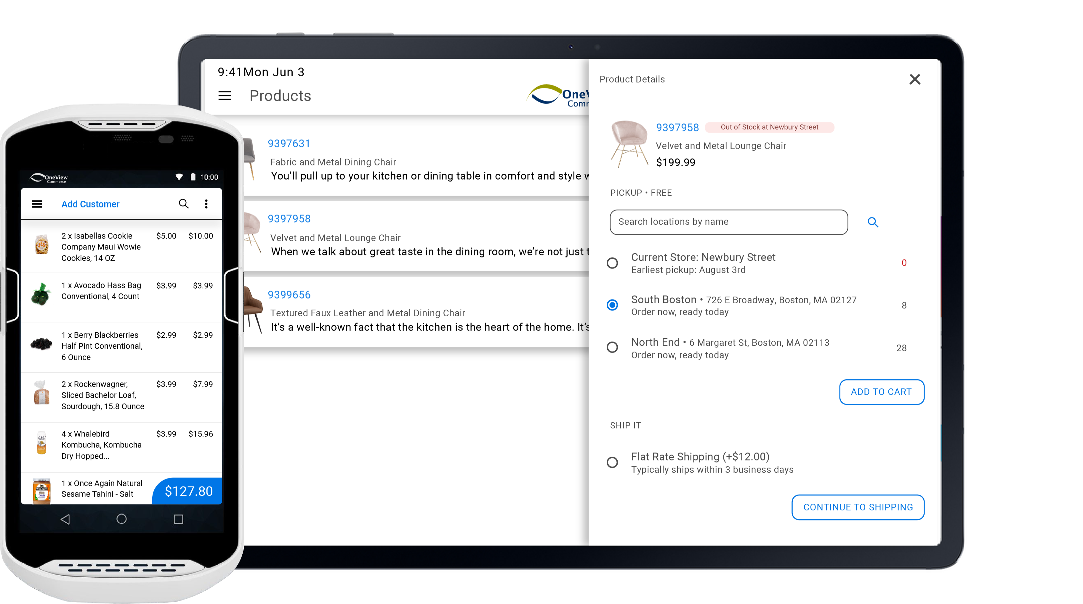 OneView Unified Commerce Platform 1005