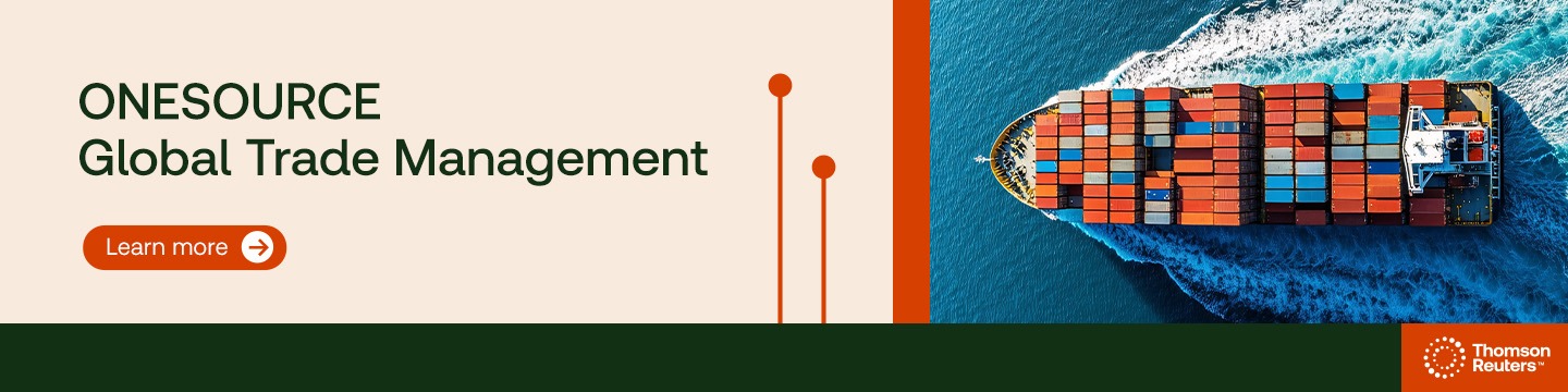 ONESOURCE Global Trade + Import Management 1248