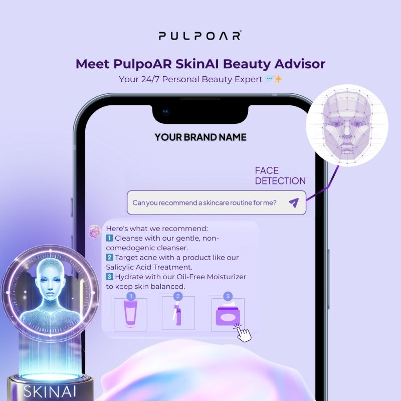 Meet PulpoAR SkinAI Beauty Advisor💬✨ 1558