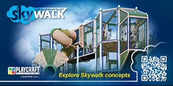 Skywalk Enclosed Playground Towers 65