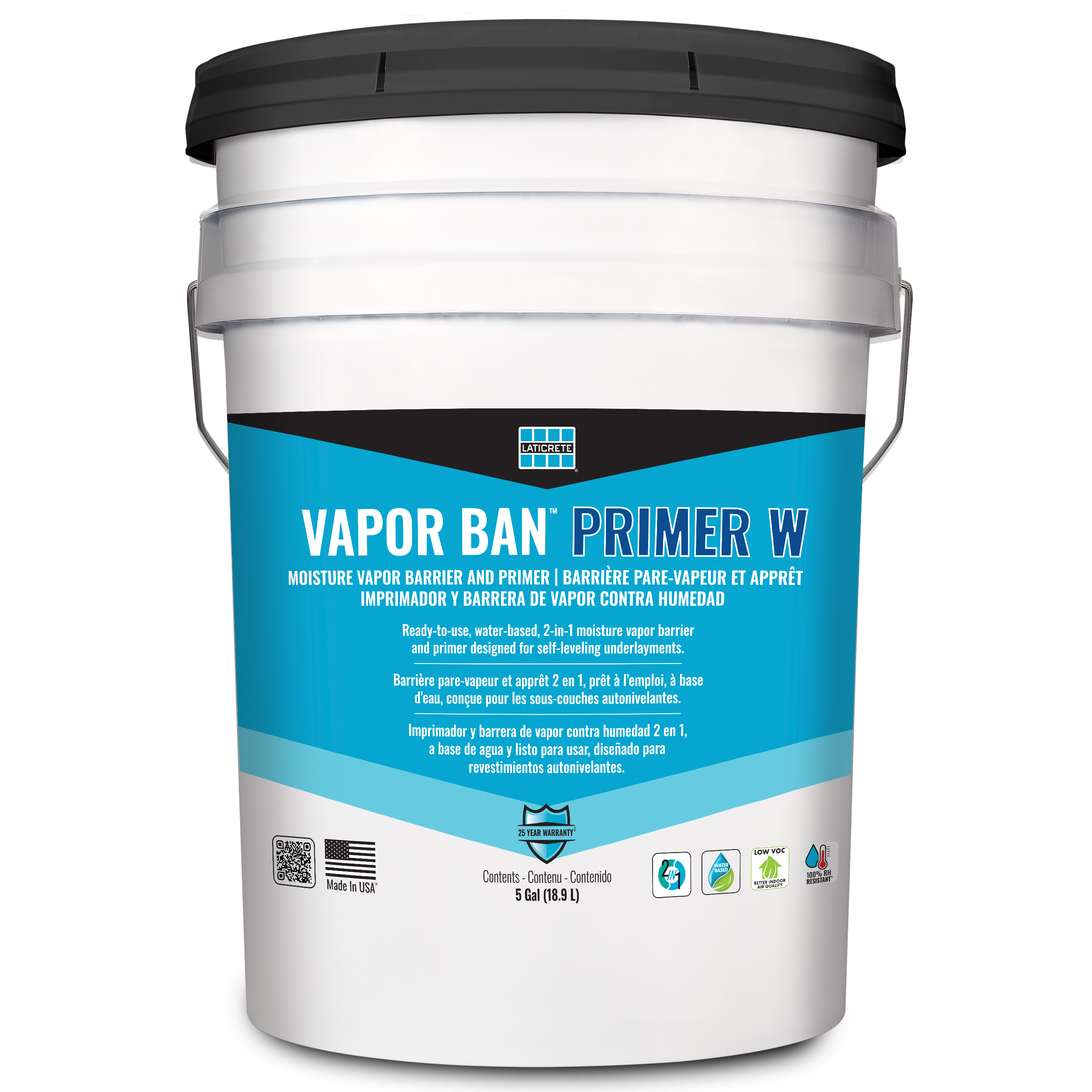 LATICRETE VAPOR BAN™ Primer W Delivers One-Step Moisture Control 271