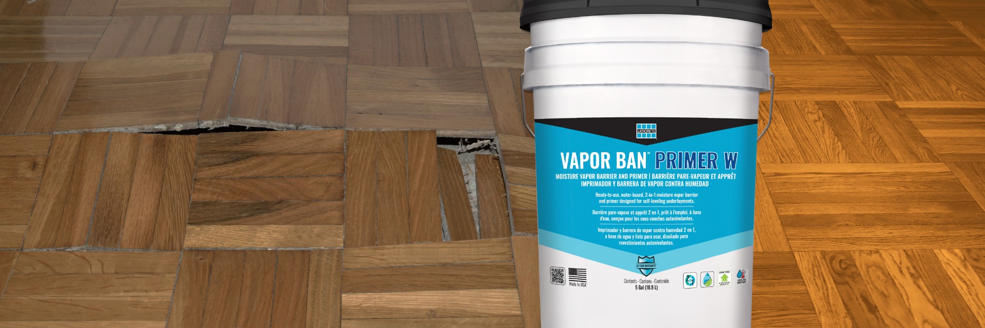 VAPOR BAN™ Primer W - Safer, Simpler Moisture Control Starts Here! 30
