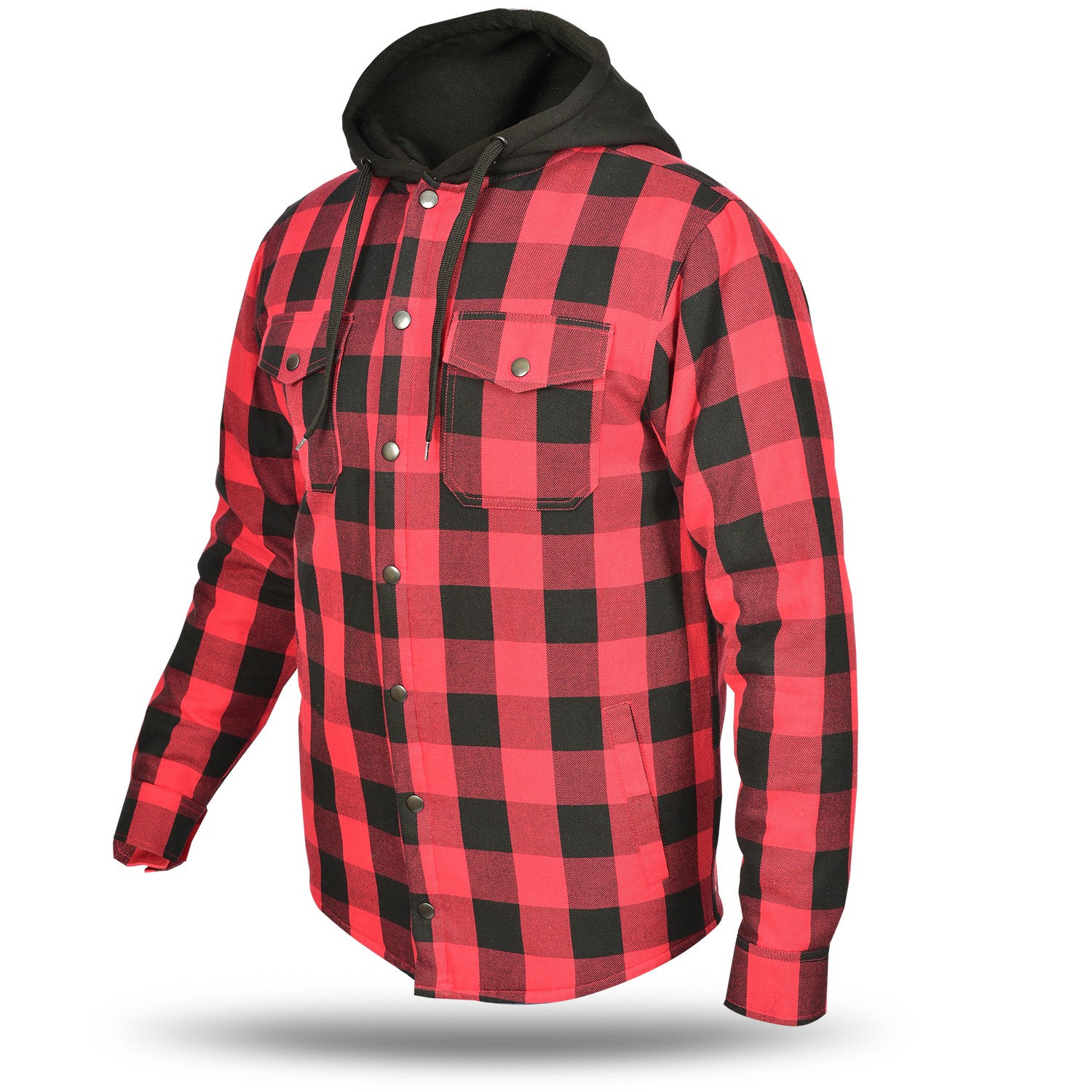 Source Hooded Flannel Shacket 66