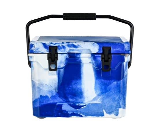 25QT rotomolded camo hard cooler box 81