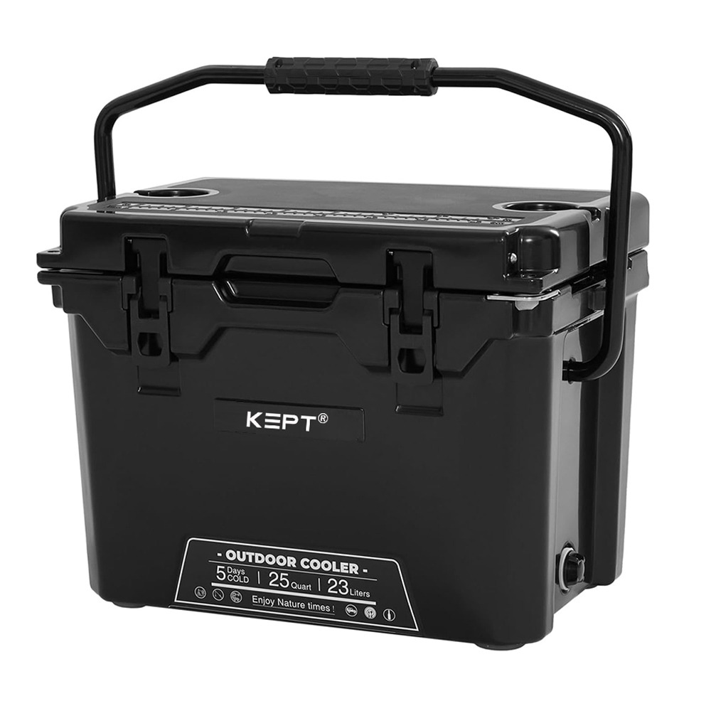 25QT rotomolded ice chest hard cooler box 82