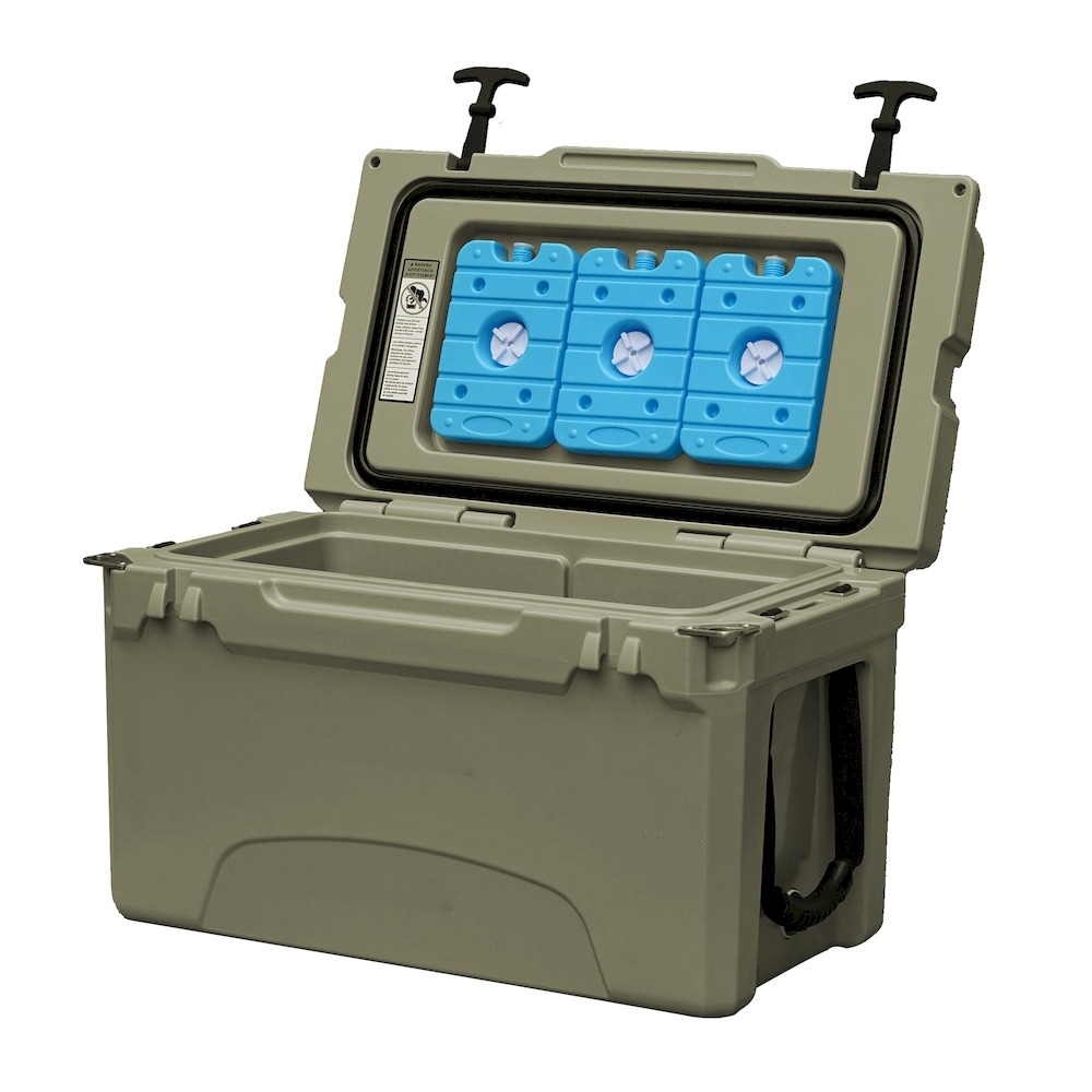 40QT rotomolded hard ice cooler chest box 83