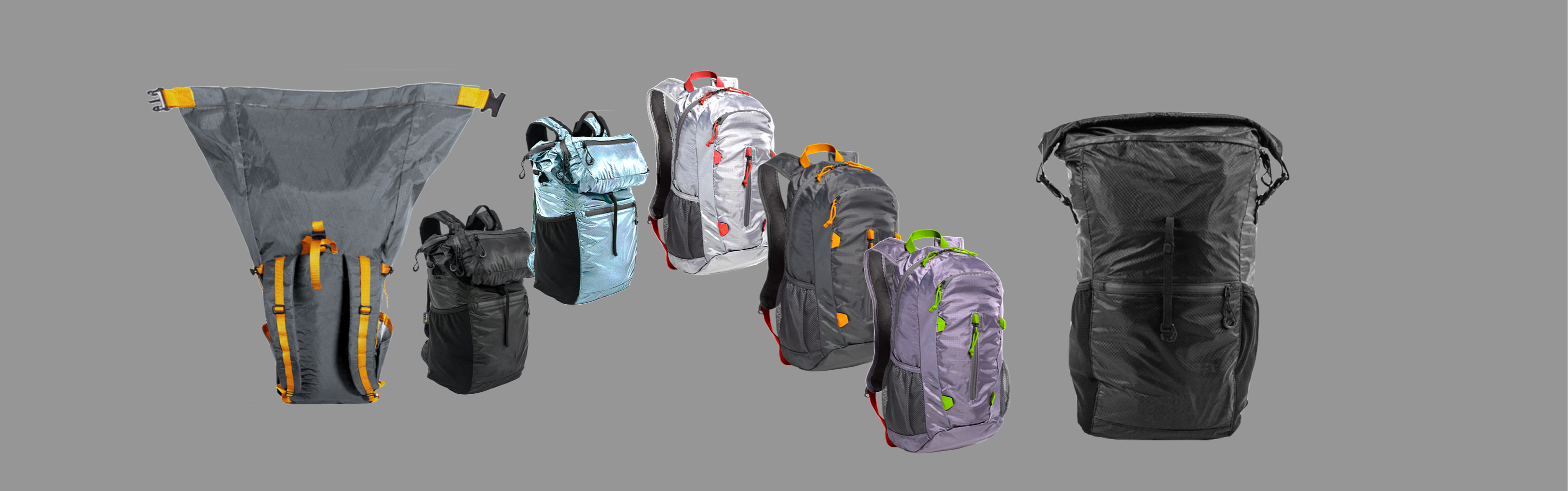 Outdoor Ultra-Lightweight CORDURA Nylon Fabric Waterproof Packable Backpacks 110