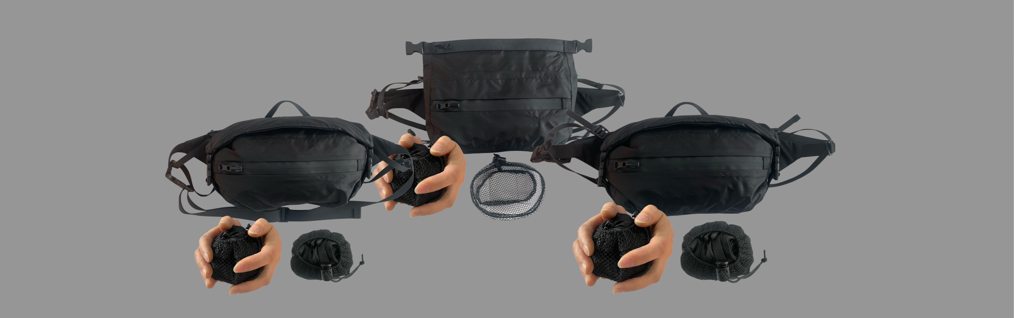 Outdoor Ultra-Lightweight CORDURA Nylon Fabric Waterproof Packable Hip Pack 113