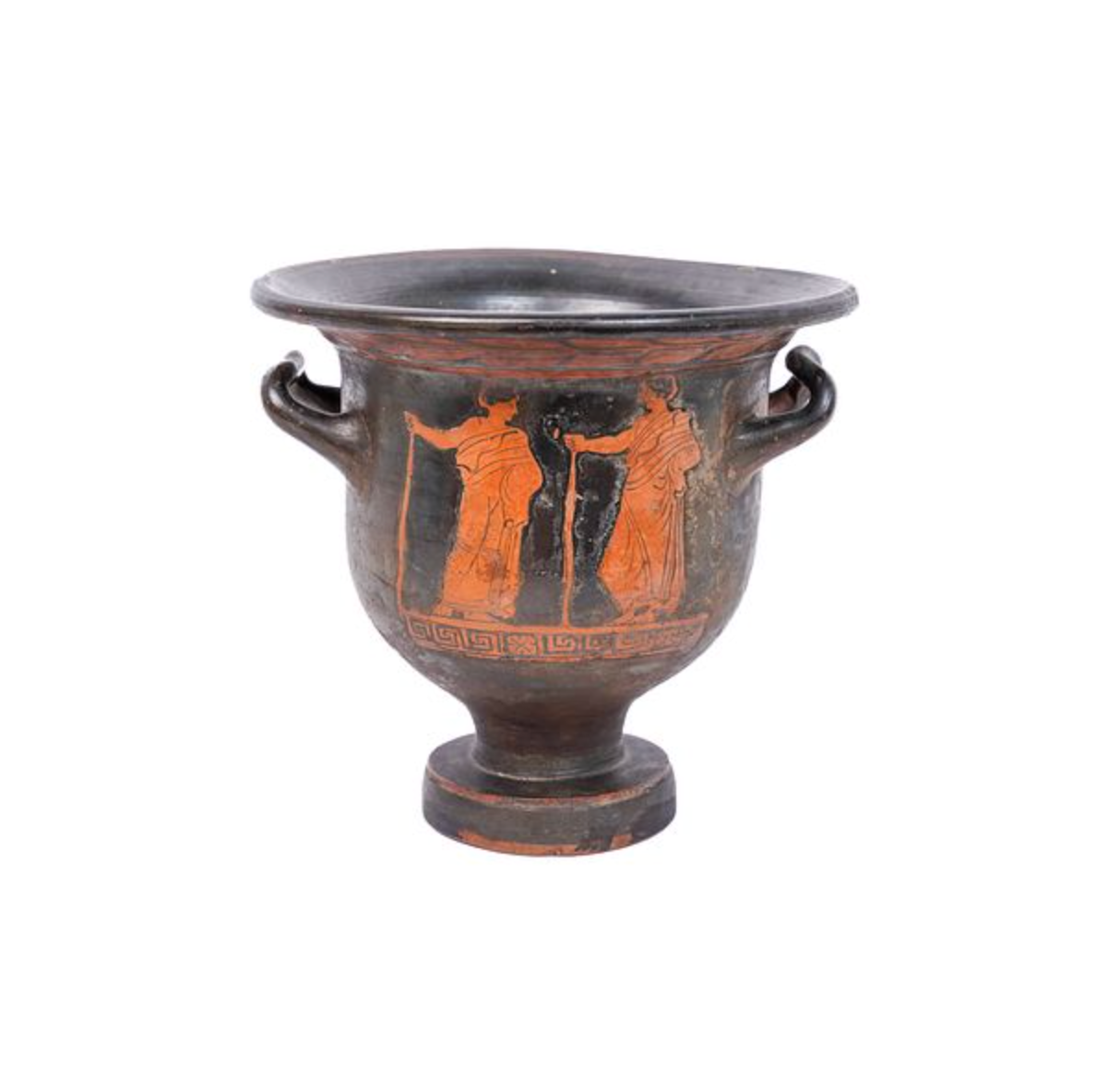 Important Monumental Greek Attic Bell Krater 29