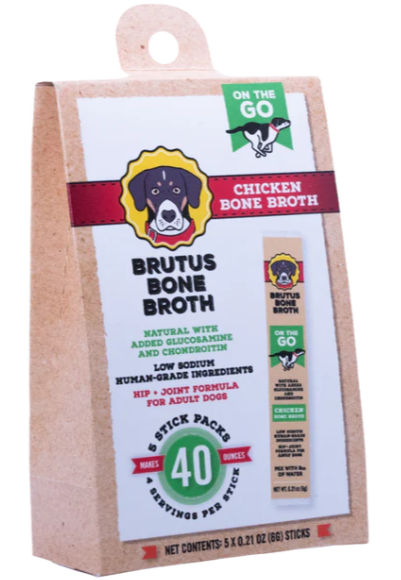 Brutus Broth On the Go Powdered Bone Broth For Dogs 1059