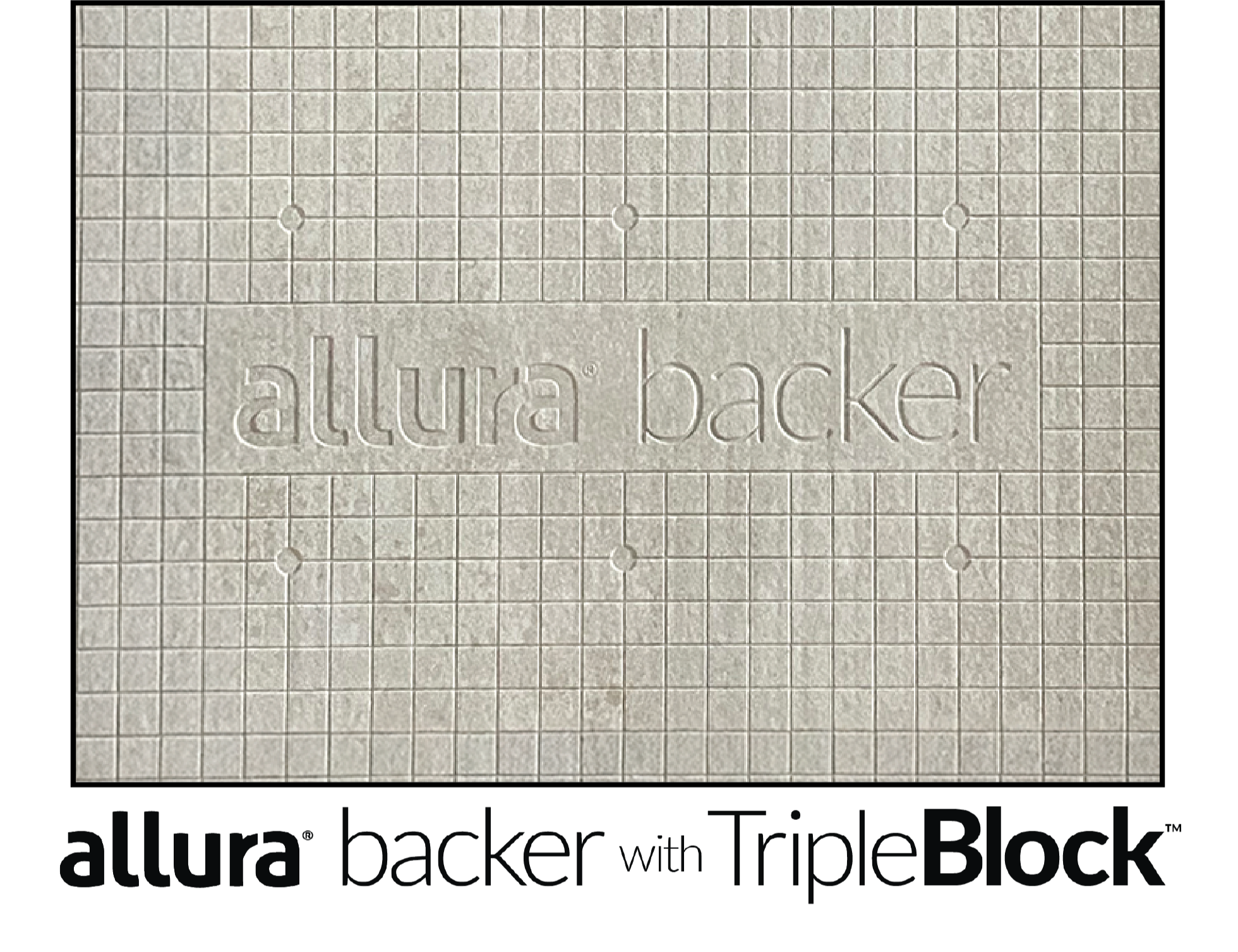 Allura Backer with TripleBlock 37