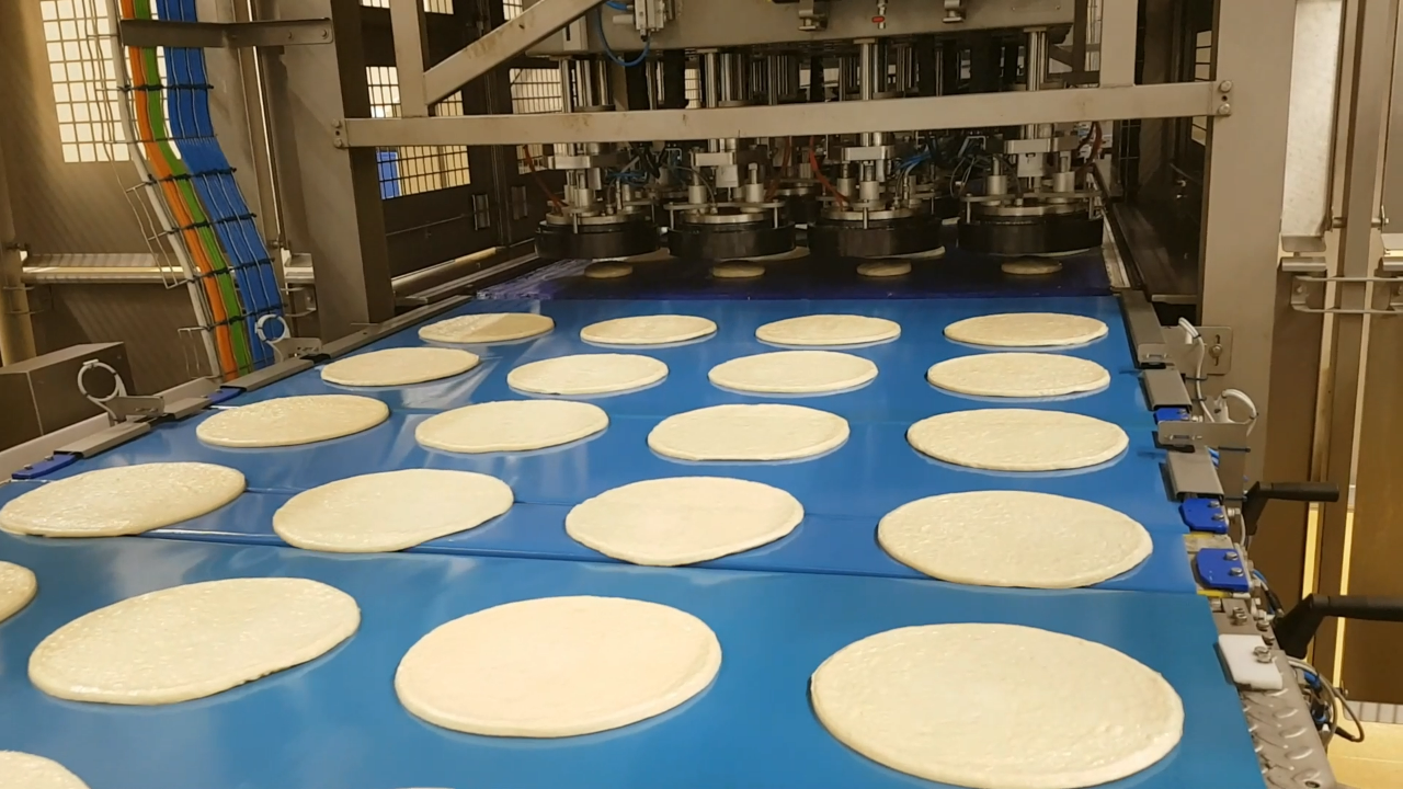 Servo Driven industrial Pizza Pressing 118