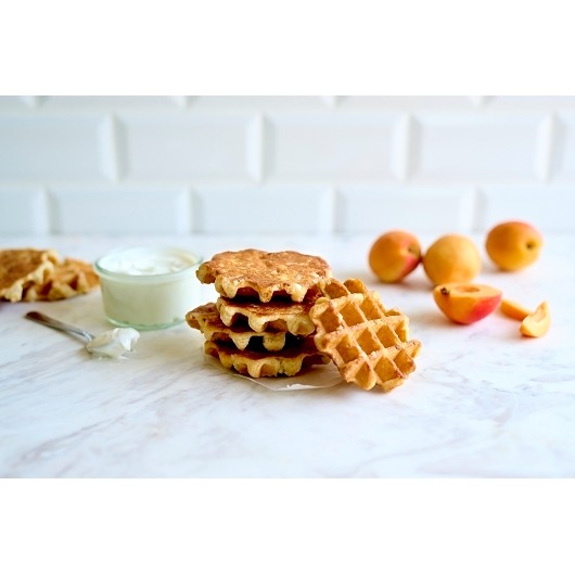 Avieta Sliced Liege Waffles 72ct/1.41 oz GMO Free, No Preservatives, No Coloring 144