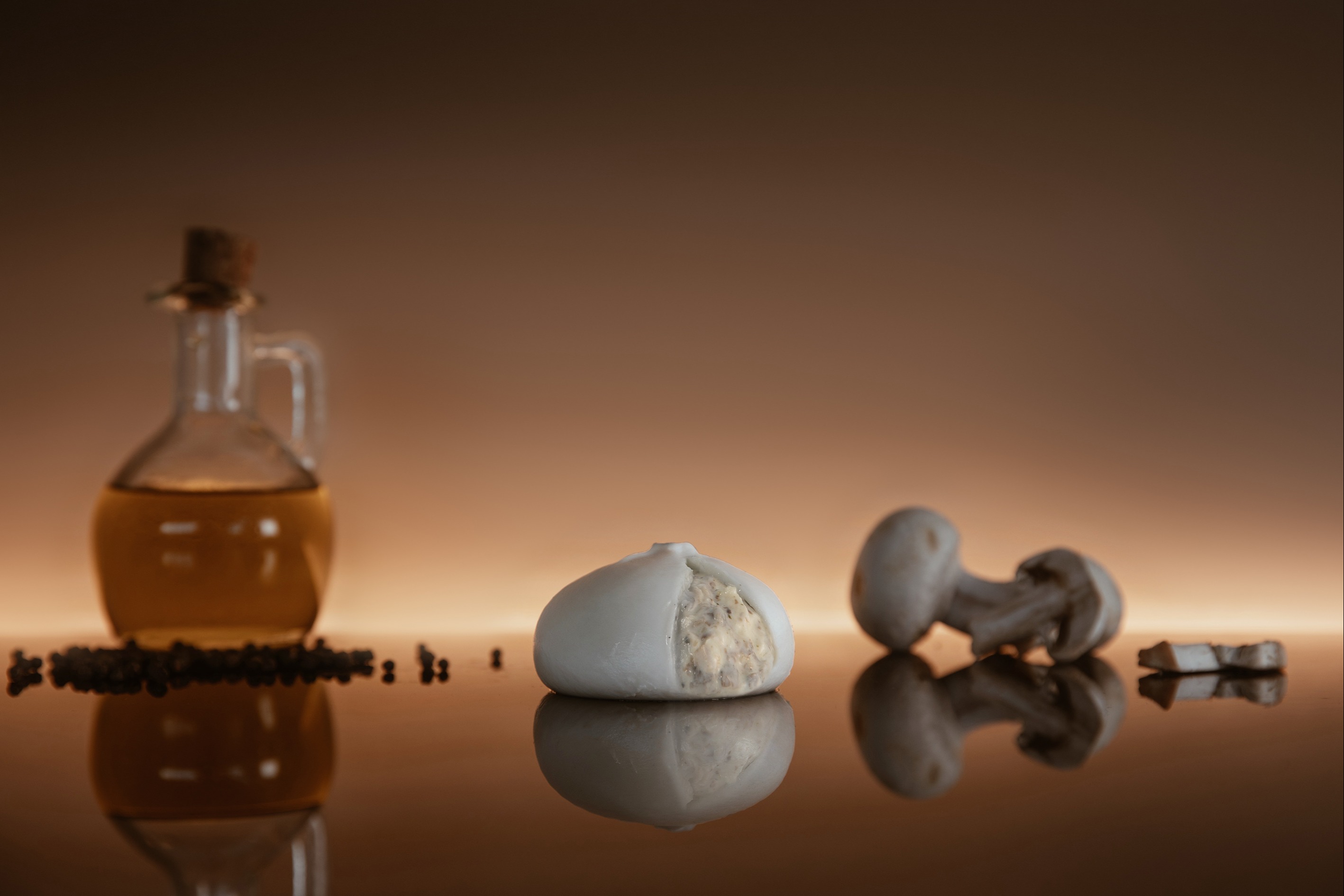 STUFFED BURRATA with MUSHROOMS toTOP PIZZA 256