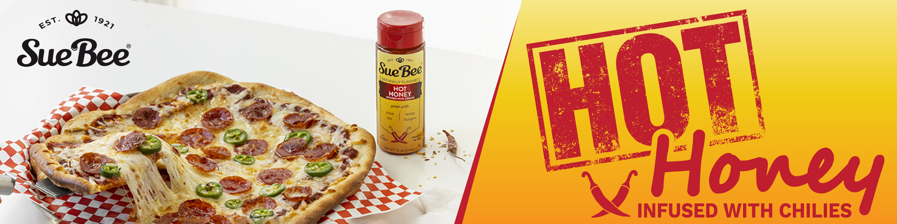 Sue Bee Infusions Hot Honey 460