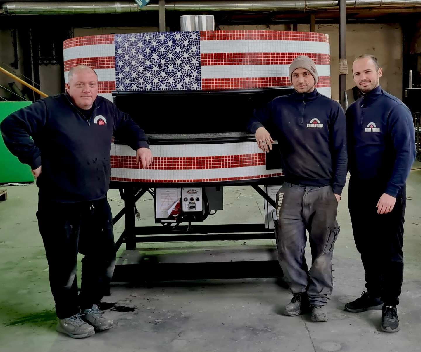 New York Brick Ovens Going All In On America Patriotism With Custom Flag Ovens 248