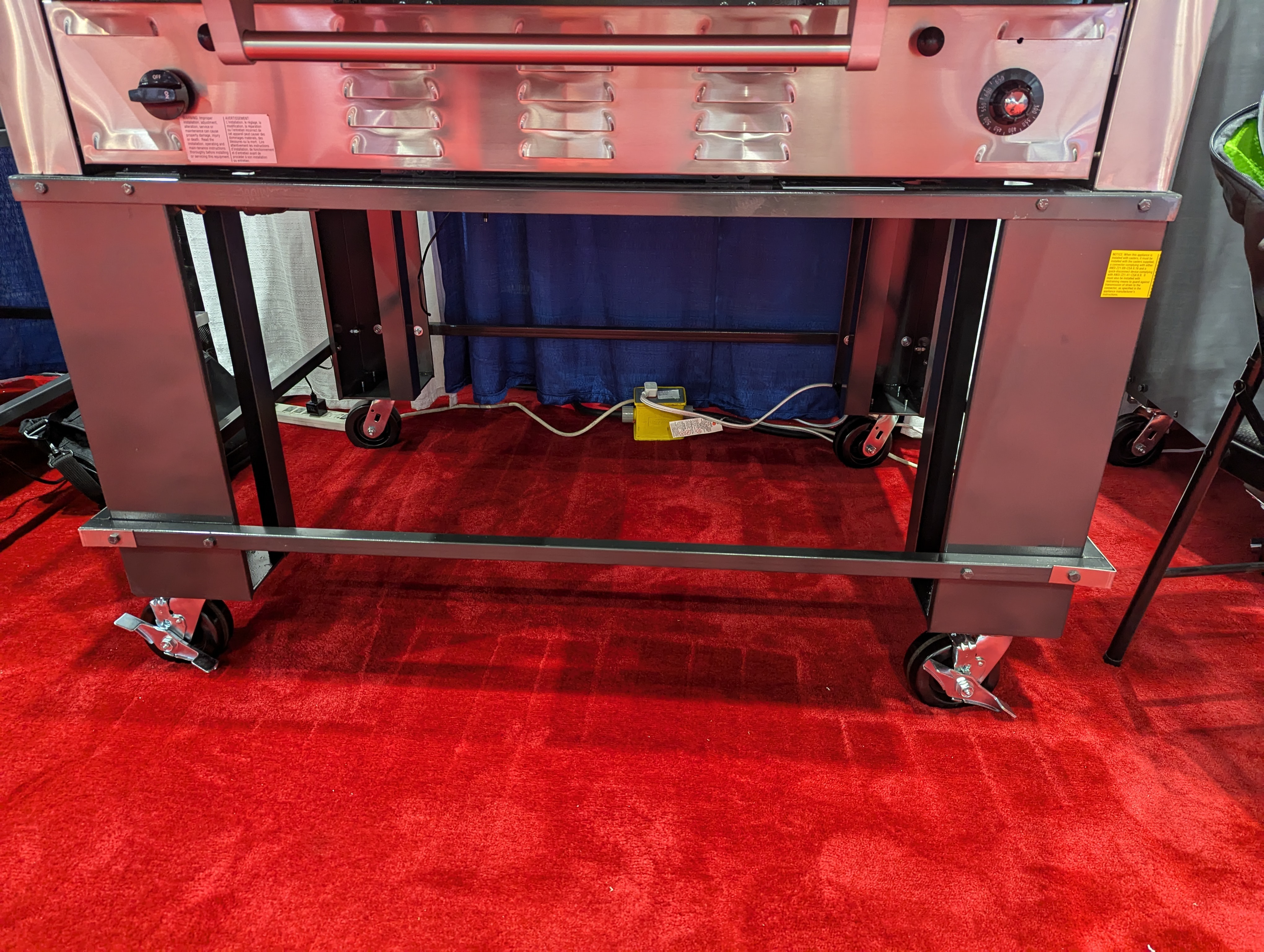 Peerless Ovens Re-Inforced Caster System 281