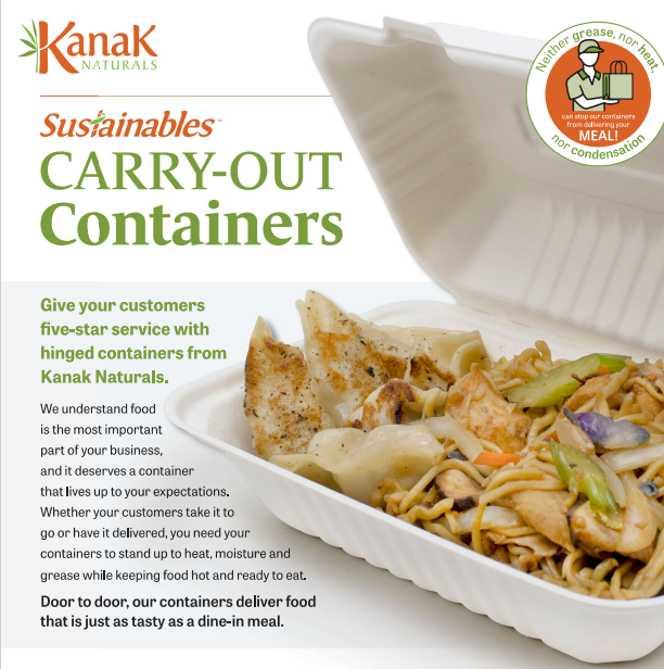 Sustainables Carryout Containers 304