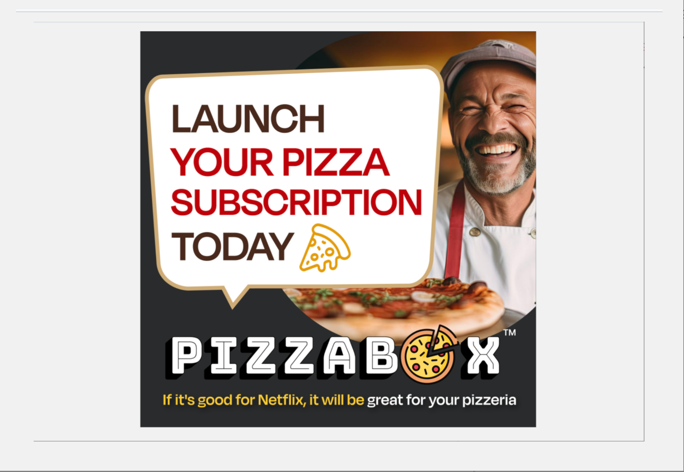 PizzaBox: Launch Your Own Pizza Subscription 415