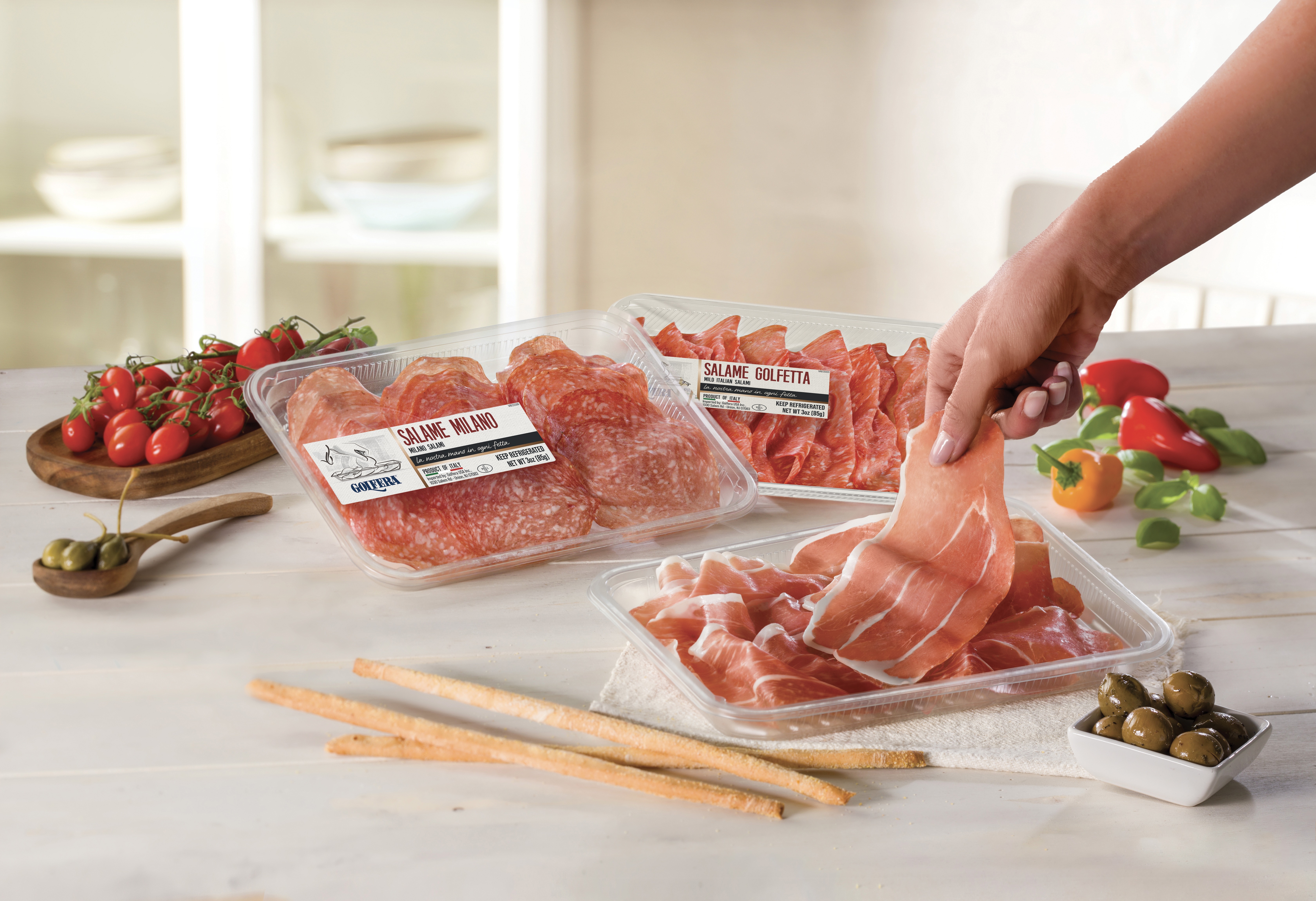 Golfera Authentic Italian Pre-Sliced Specialties 128