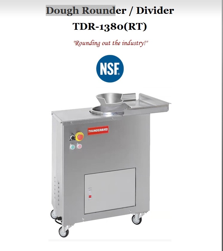Dough Rounder / Divider TDR-1380(RT) 66