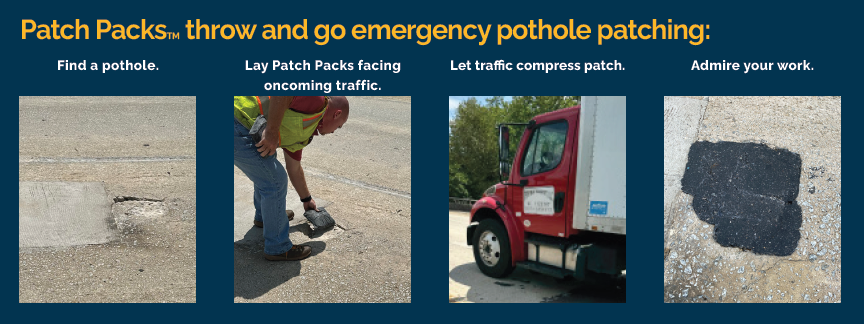 Easiest Emergency Pothole Patch Ever! 30