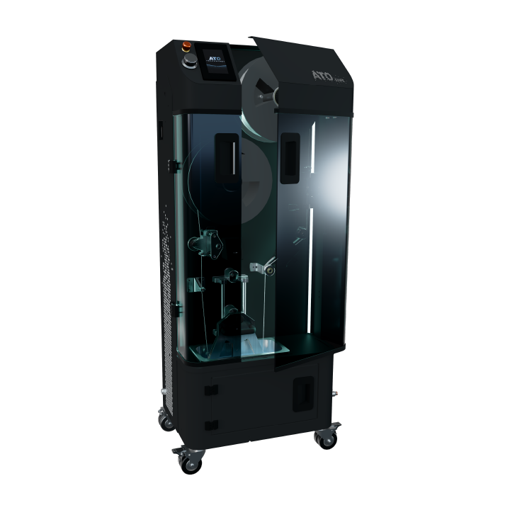 ATO Wipe feedstock cleaner for atomization 787