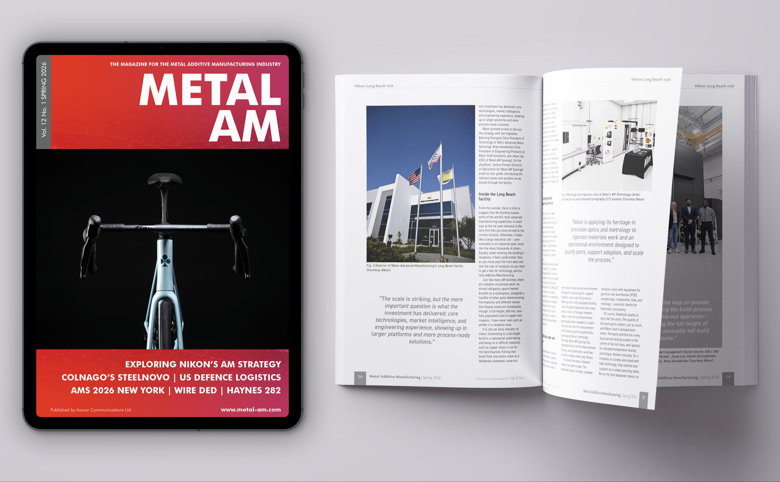 Discover Metal AM magazine Spring 2026 issue 540