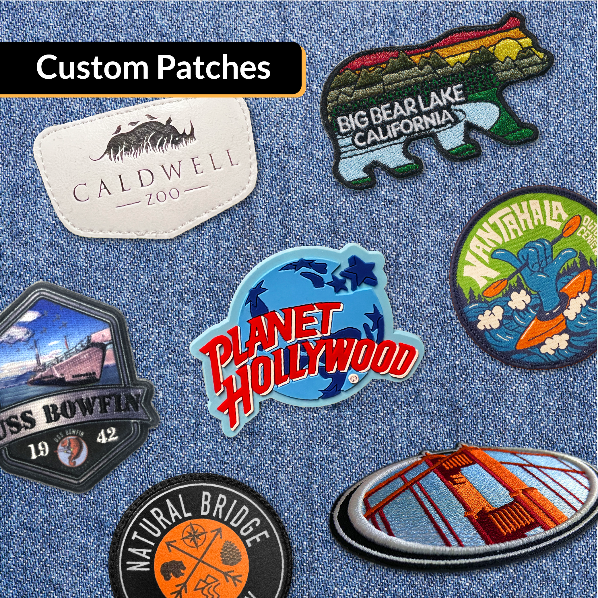 Custom Patches 55