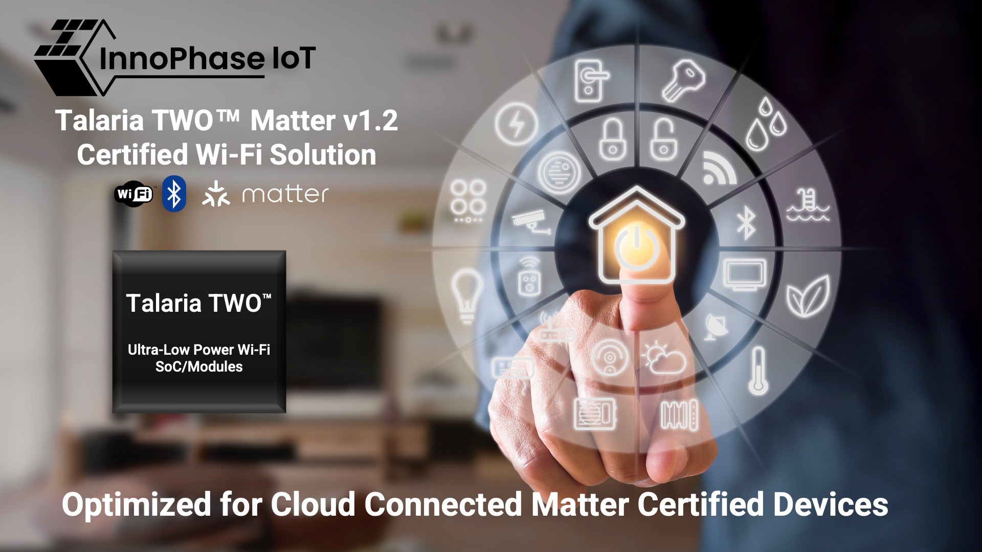 InnoPhase IoT Unveils Talaria TWO Matter v1.2 Certified Wi-Fi Solution 246
