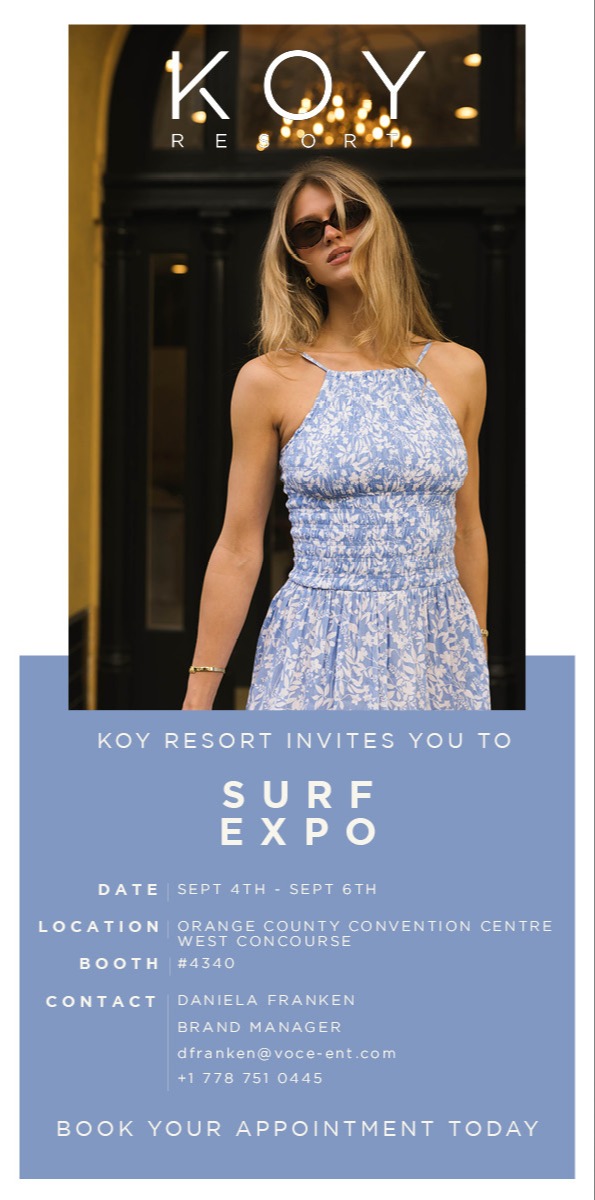 Koy Resort Show Special – 10% Off  Booking Orders at Booth #4340 🌴 567