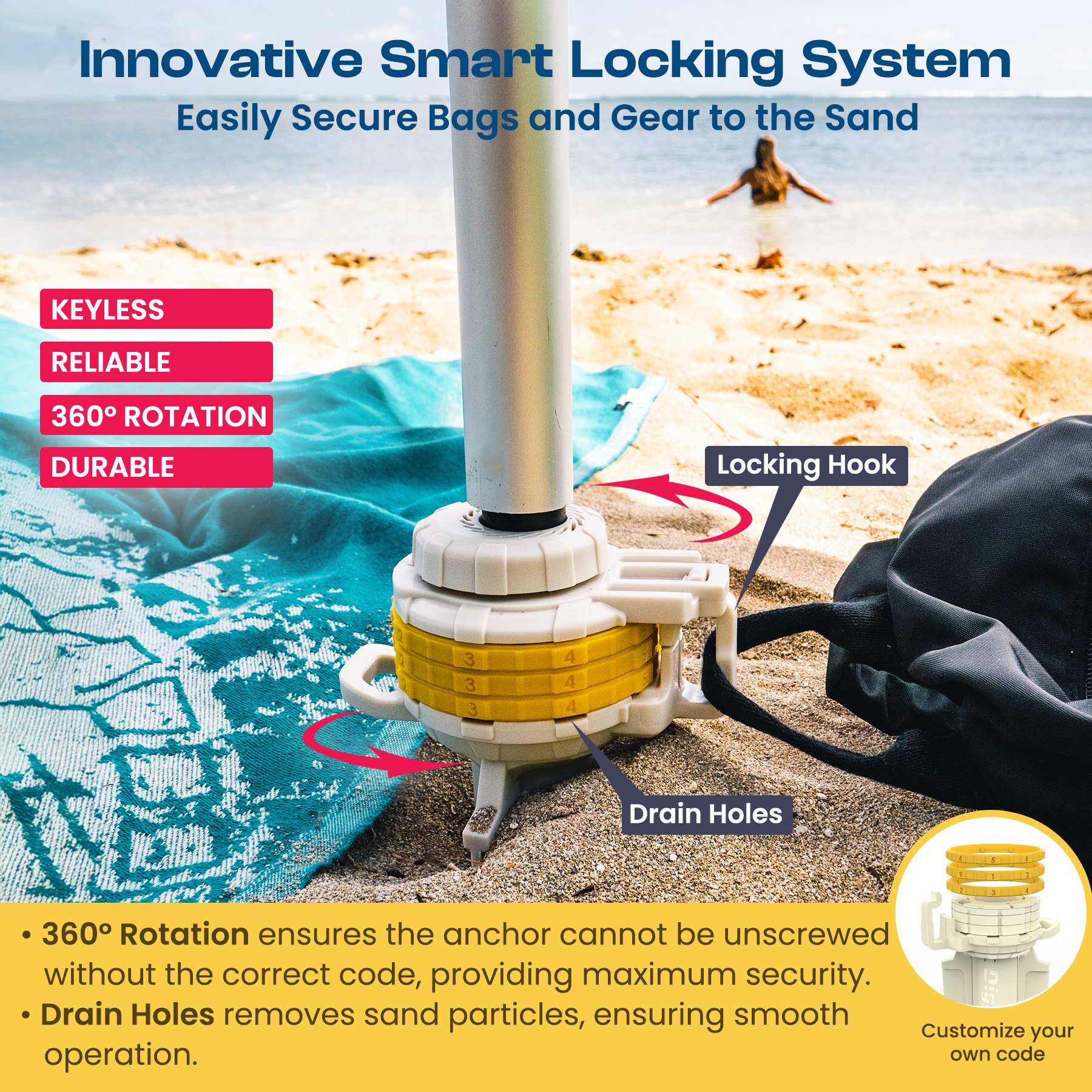 Diggo Multi-Purpose Beach Anchor 597