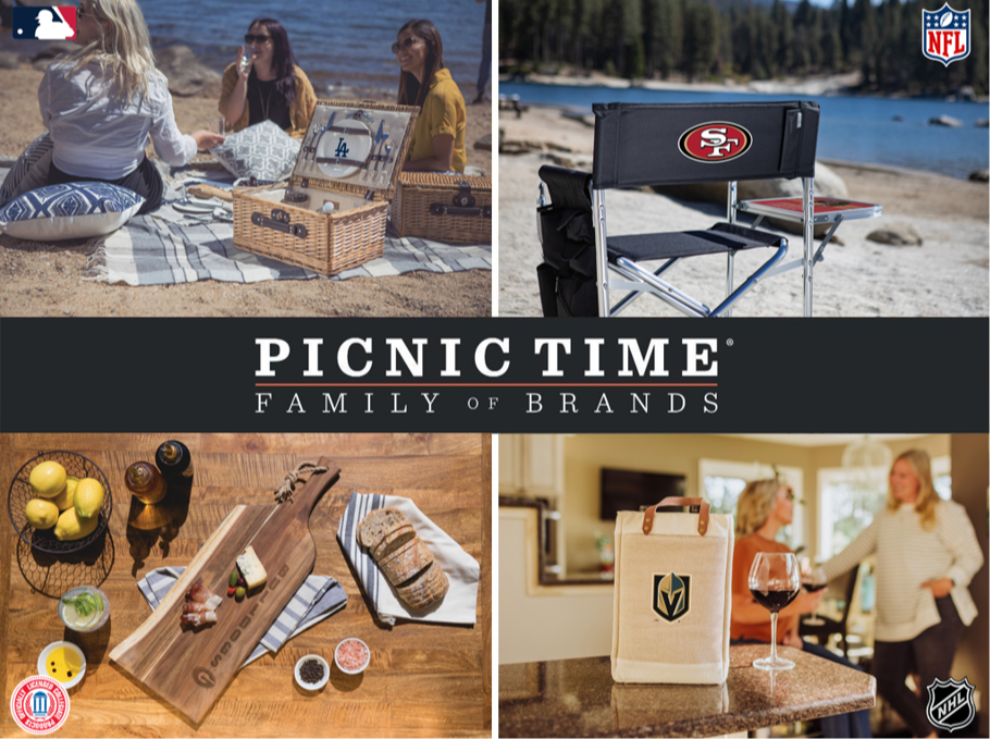 Picnic Time - High Quality Items  For Outdoor Leisure and Indoor Entertaining 305