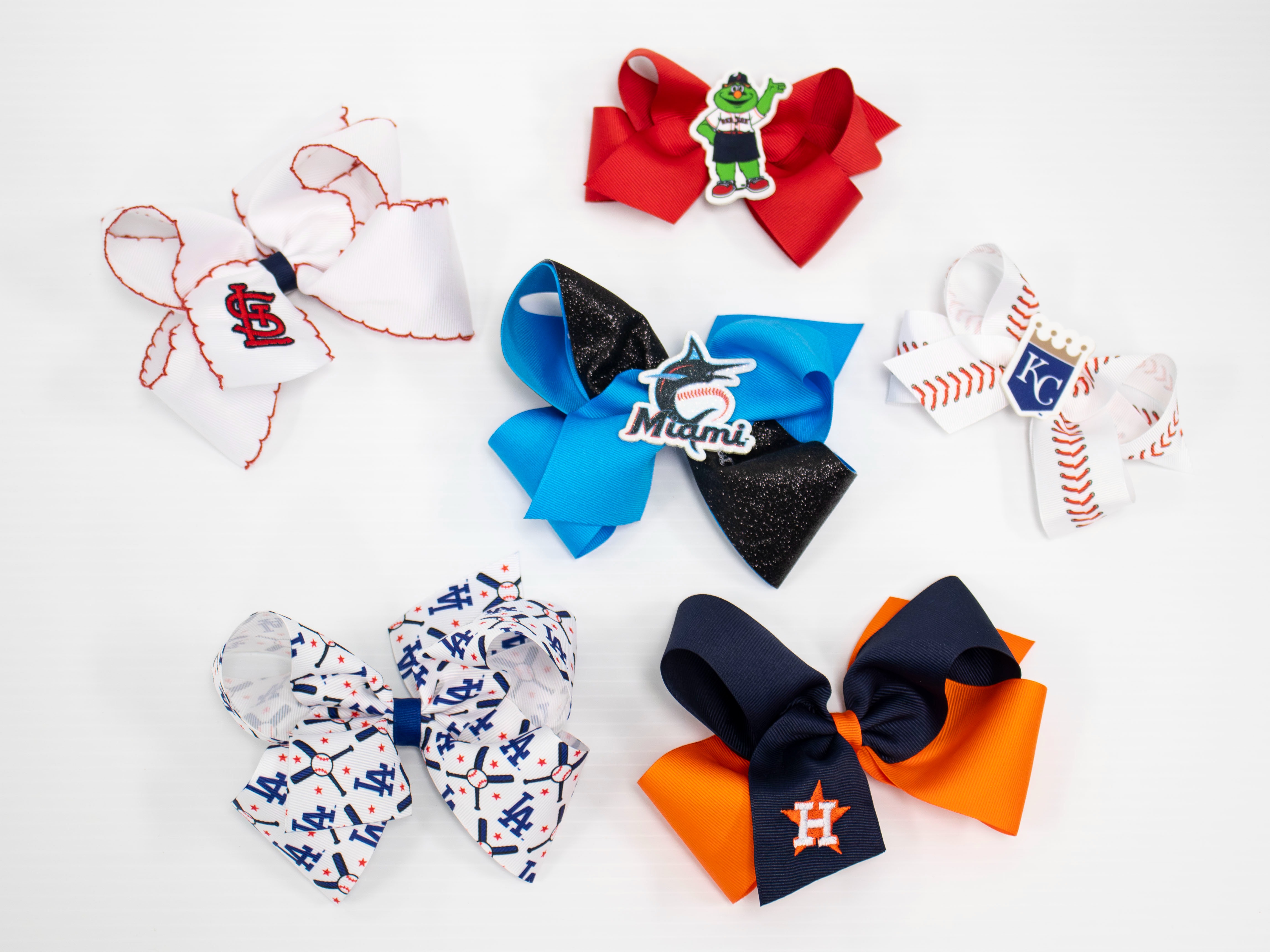 Now featuring MLB Licensed Hair Accessories for 2026! 474