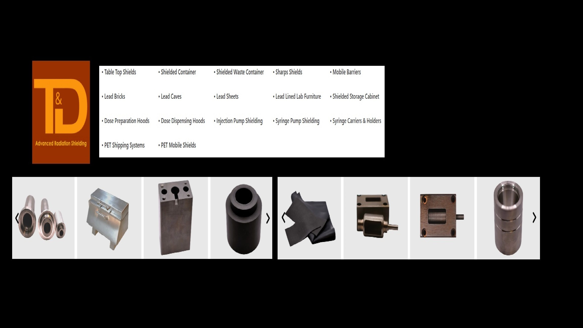 T&D Advanced Radiation Shielding Manufacturer 158