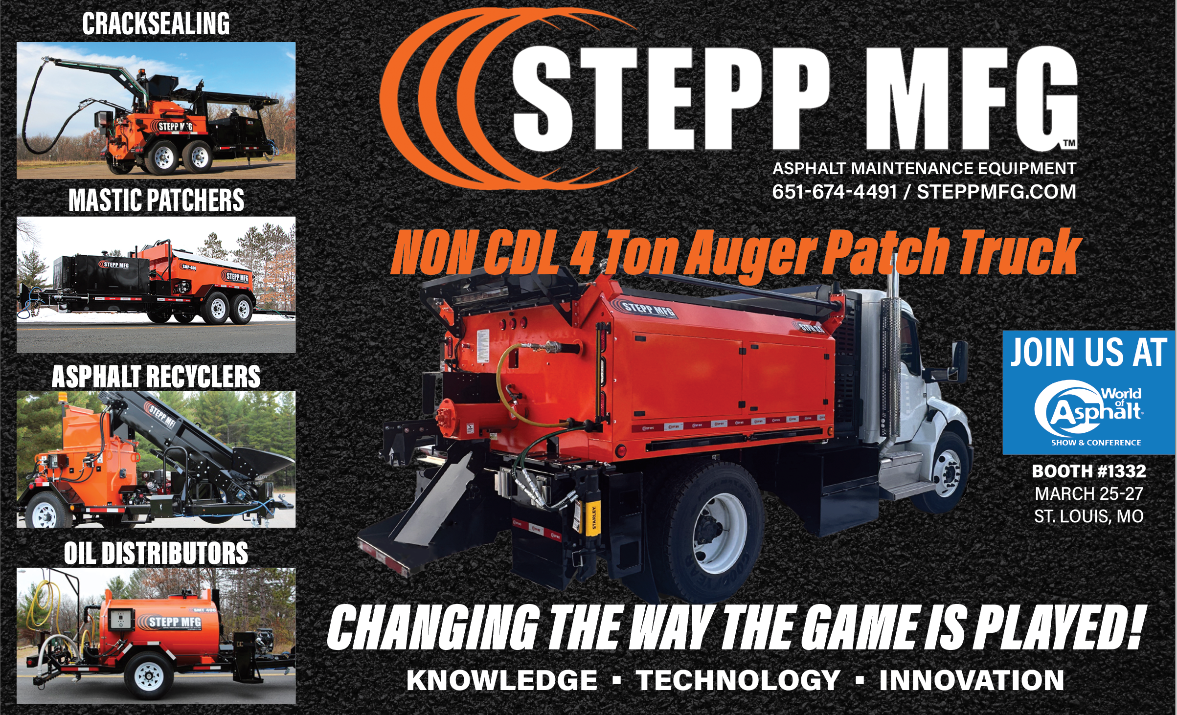 NON CDL 4 Ton Auger Patch Truck 103