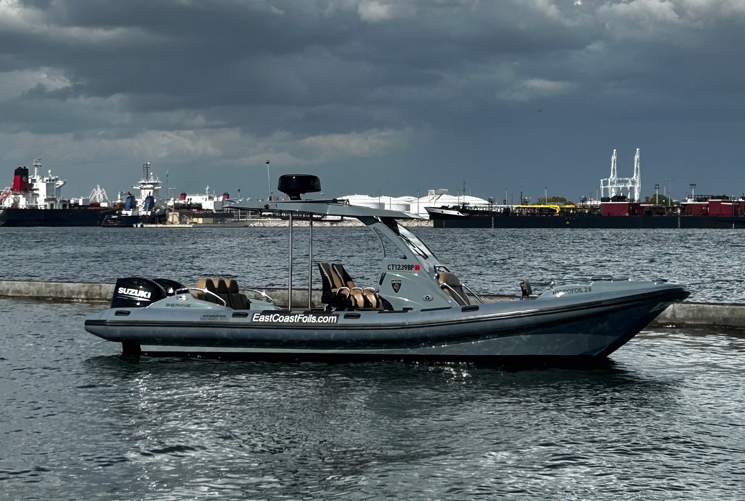 9m Rigid Hull Inflatable Boat 448