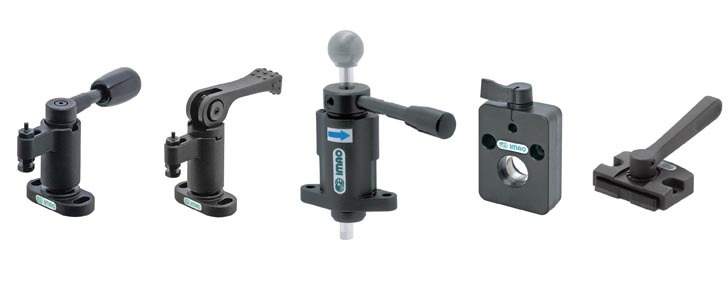 One-Touch Clamps. Quick, Secure Workpiece Holding. 444