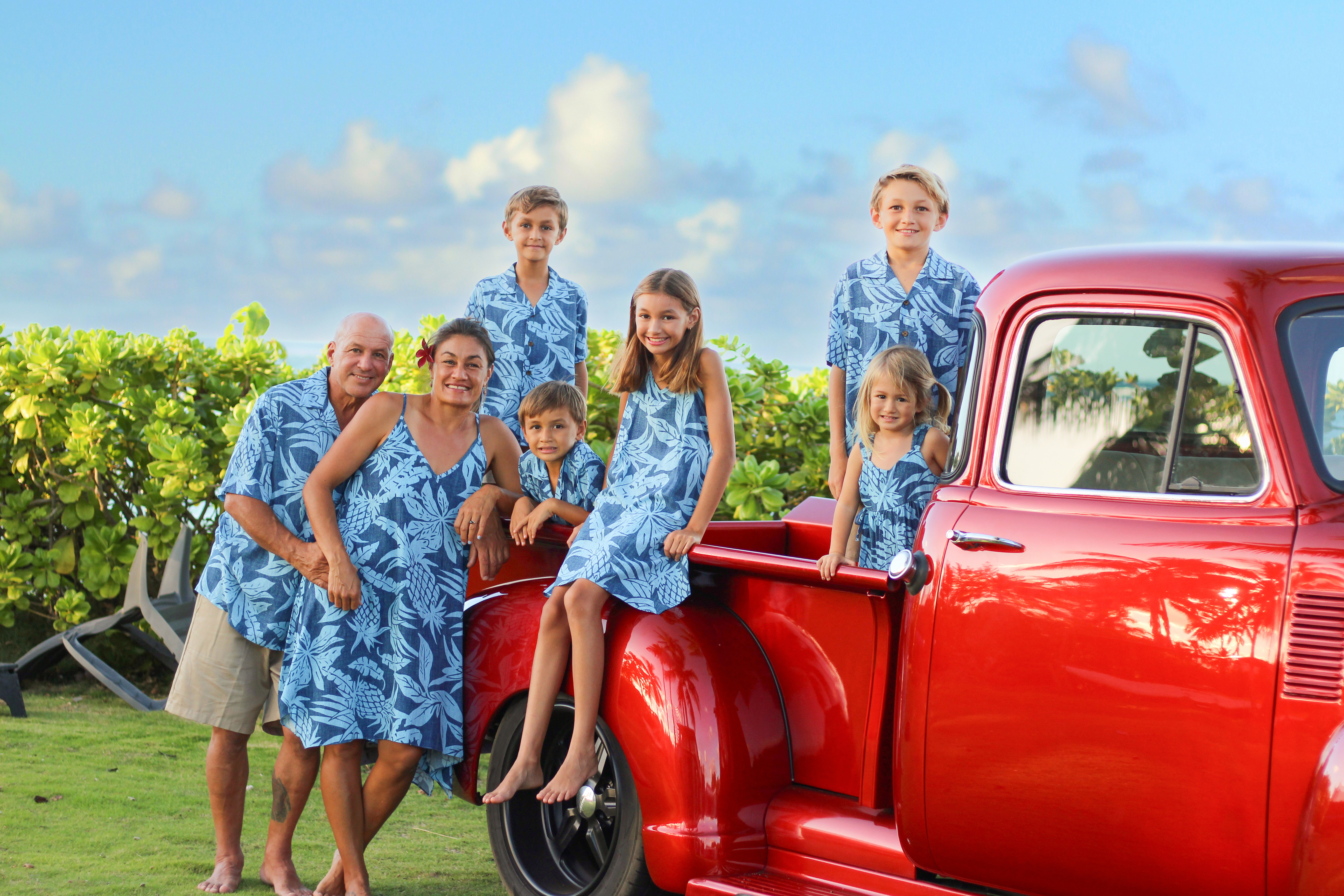 RJC Family Matching Group Aloha wear 125