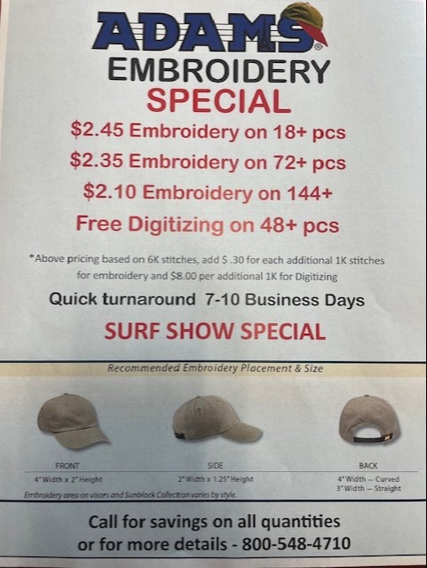 Adams Embroidery Special 236