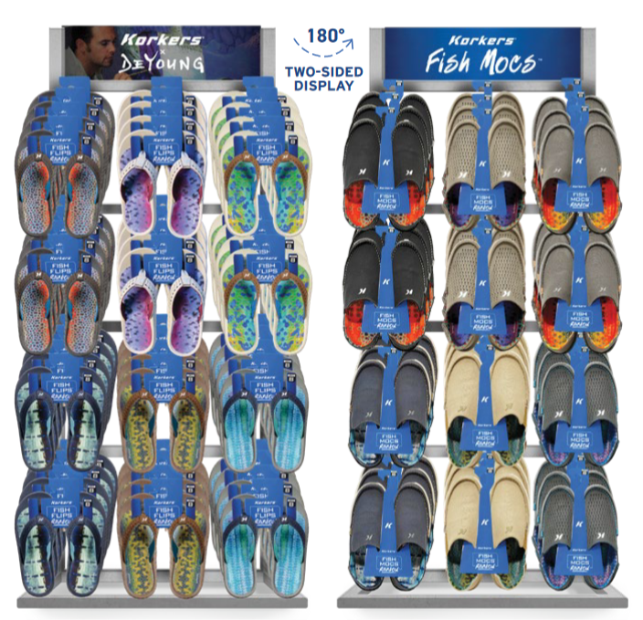 Korkers Footwear - 5% Discount & Free Display 386