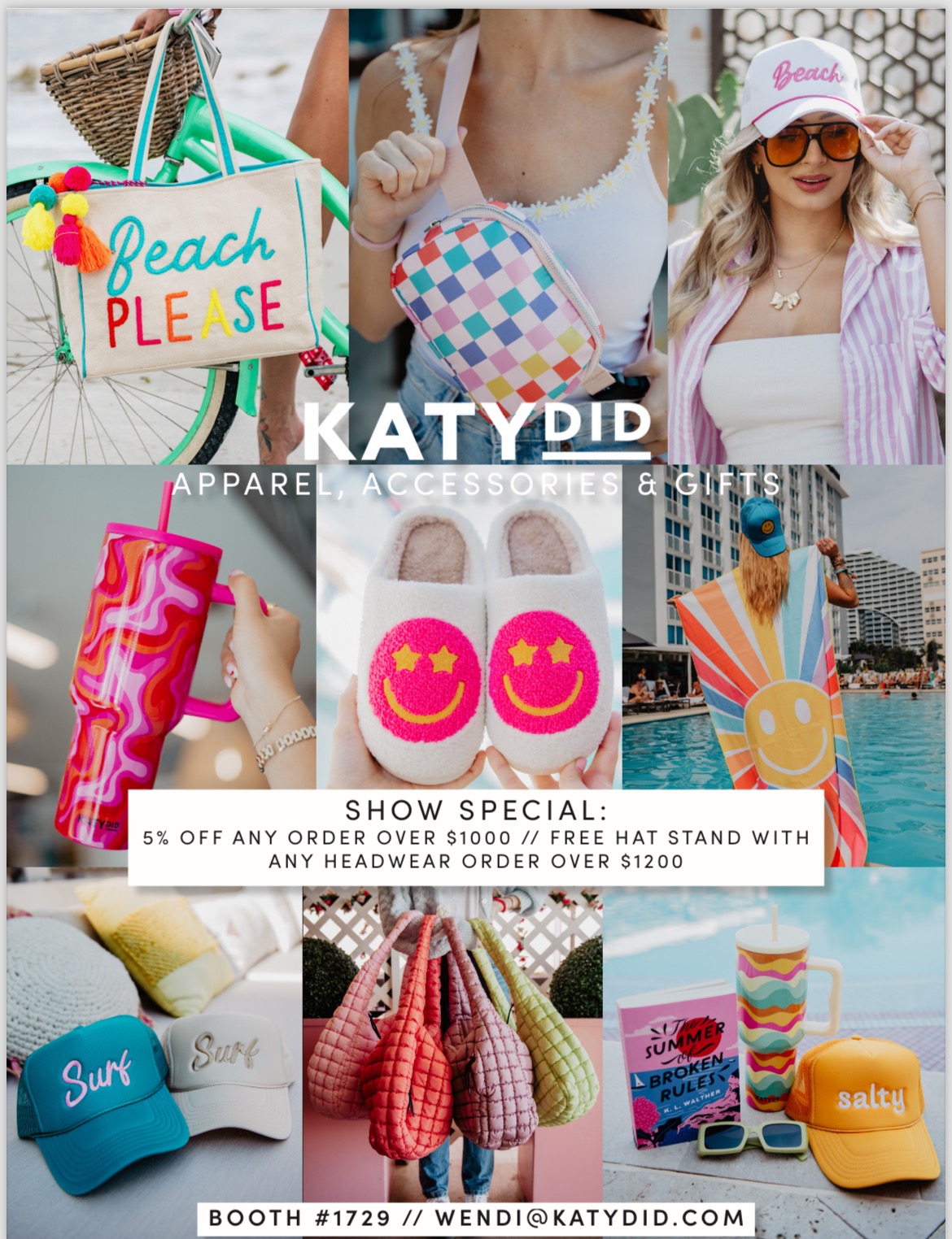 Totes, Apparel, Slippers, Loungewear, Hats, Tumblers, Beach Towels & MORE! 486