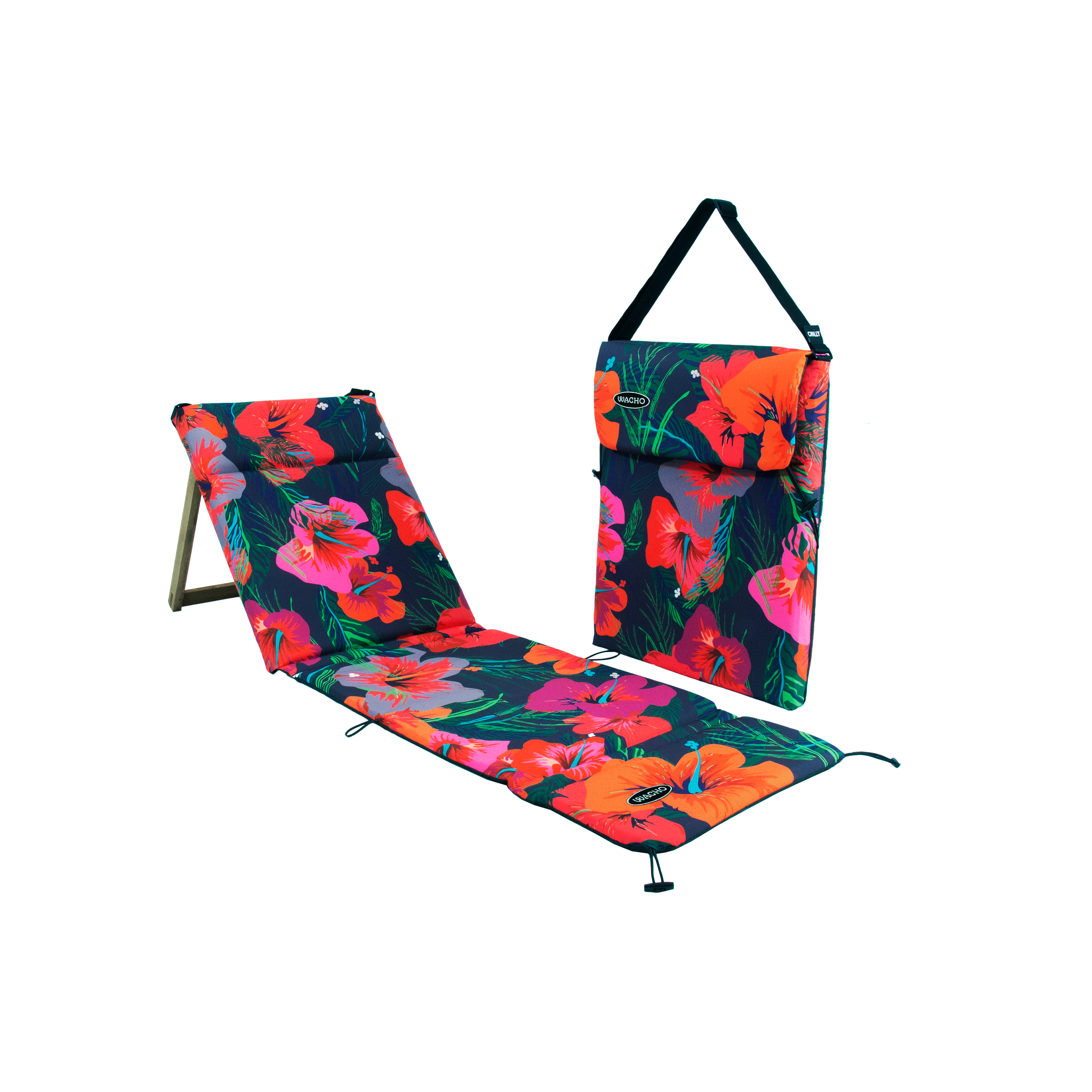 WACHO - BEACH CHAIR - HIBISCUS 586