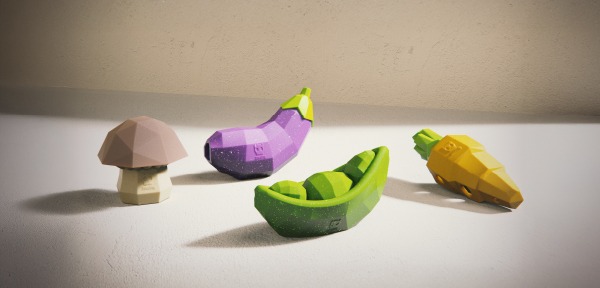 Super Veggiez Treat Dispensing Dog Toys 1394