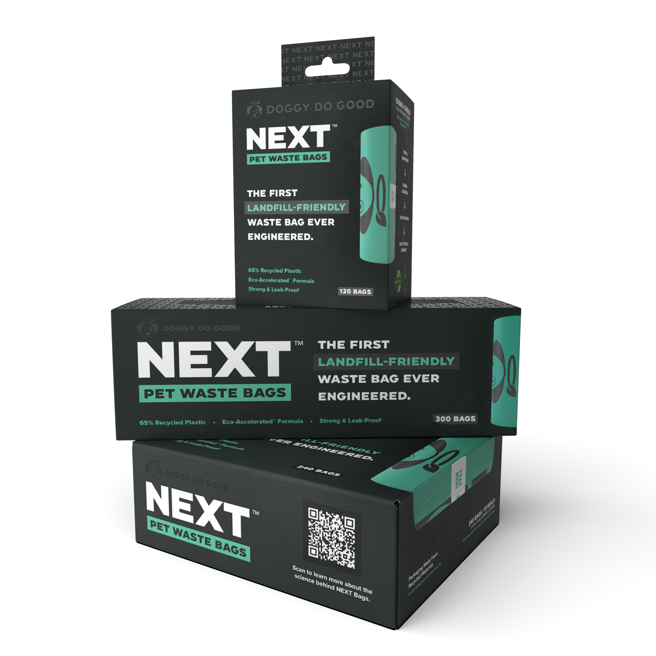 NEXT™ Landfill-Friendly Pet Waste Bags by Doggy Do Good 525