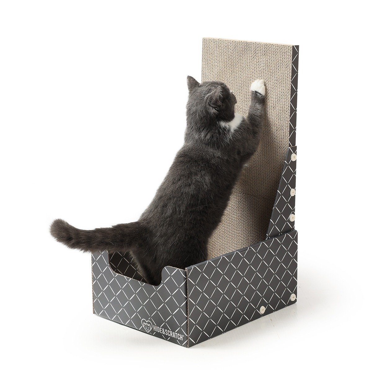 Hide & Scratch® Vertical Cat Scratcher Box 831