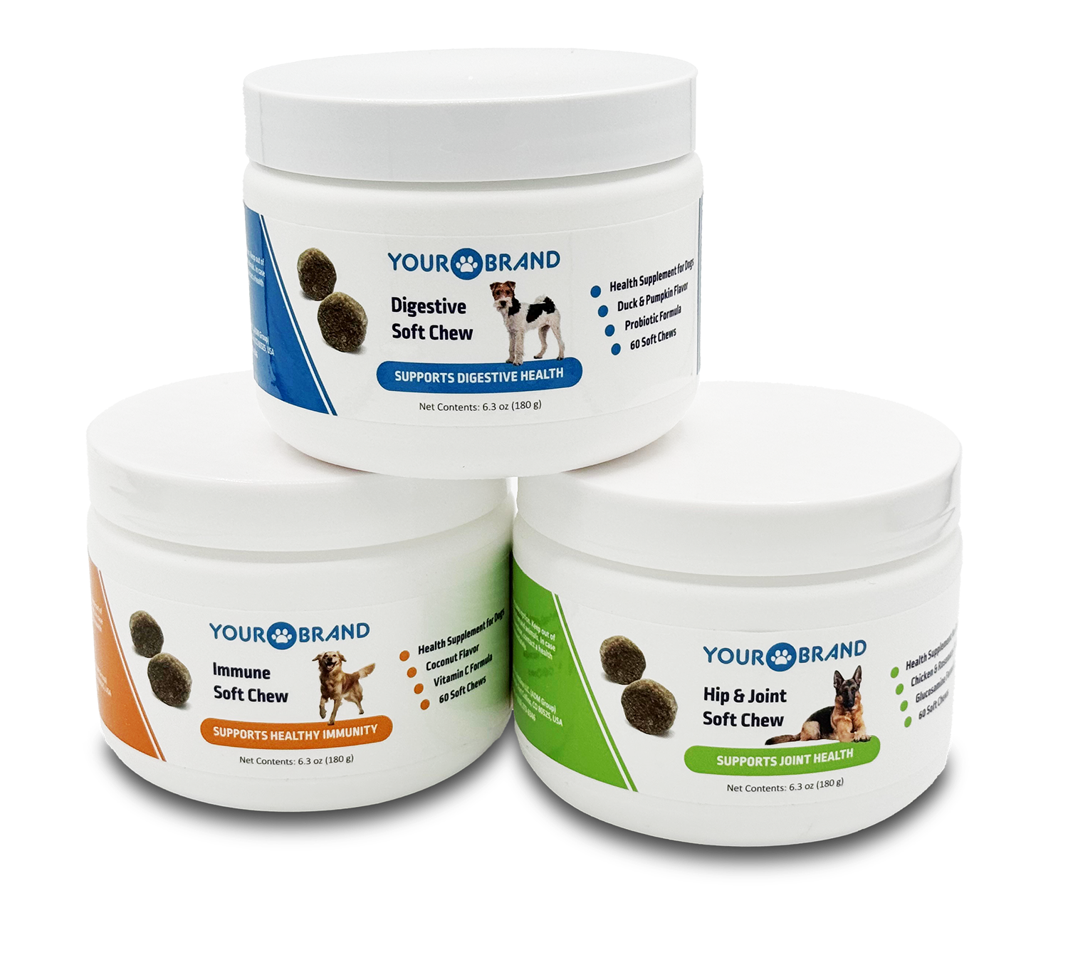 ADM White Label Dog Supplements 982