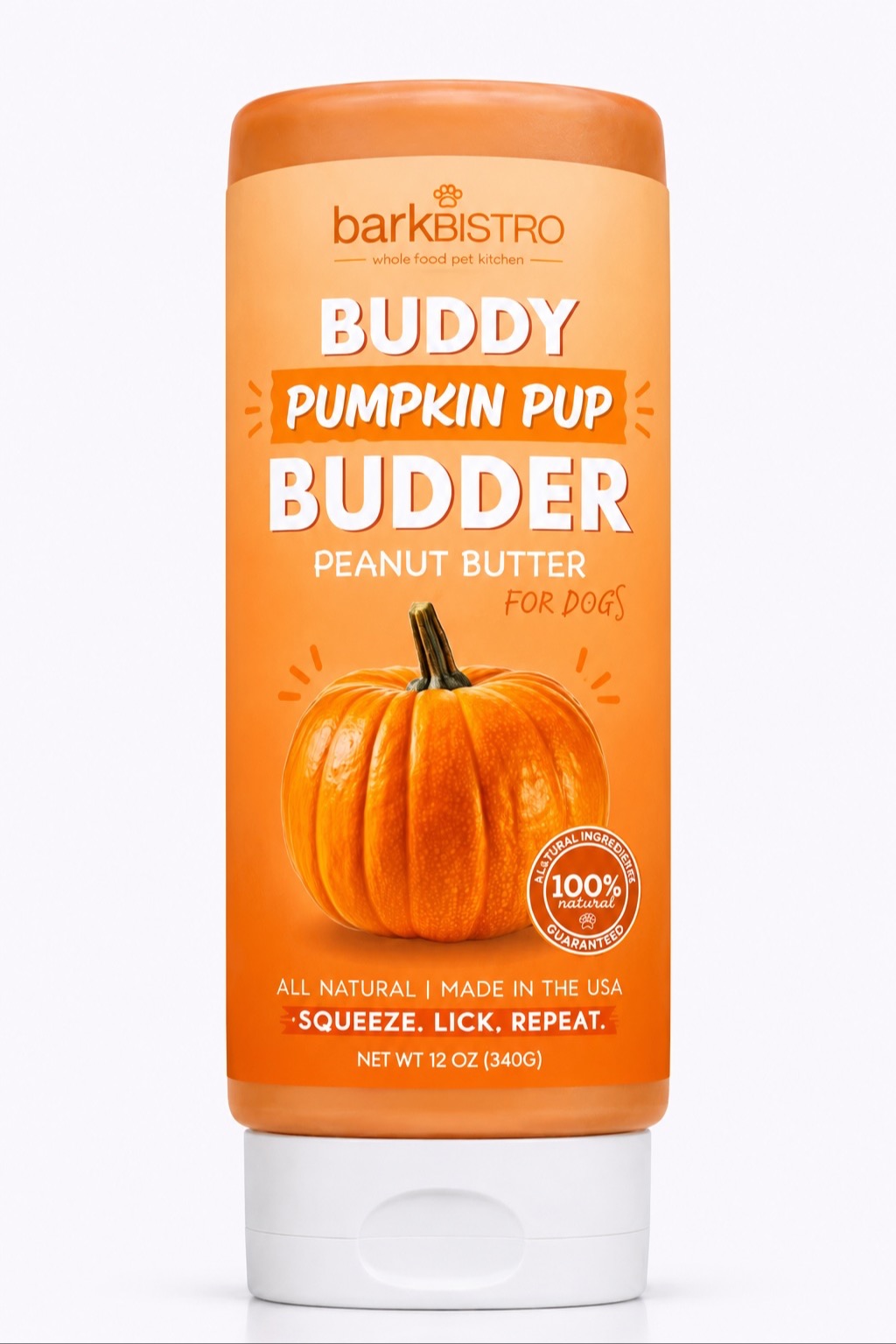 Pumpkin Pup Buddy Budder Squeeze (12oz) 127