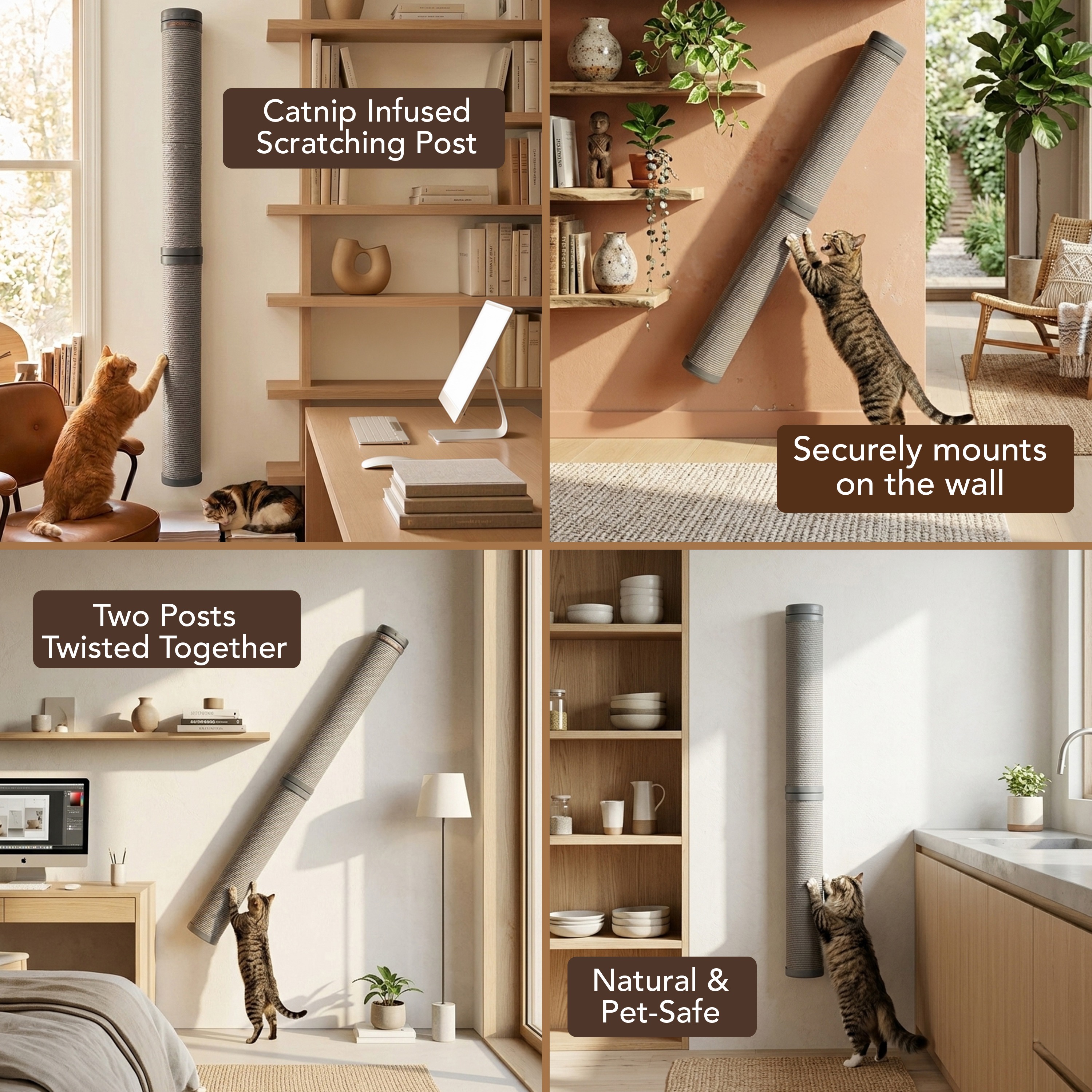 PawWall Scratching Post 161